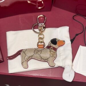 Gucci Dog-shaped bag charm